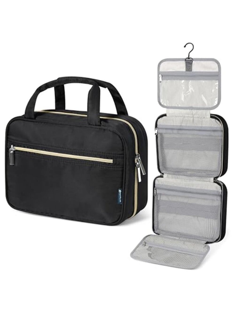 Large Hanging Toiletry Bag Travel Makeup Organizer Waterproof Cosmetic Case
